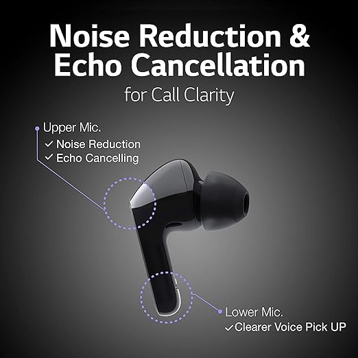 (Open Box) LG TONE Free HBS-FN6 Truly Wireless Bluetooth In Ear Earbuds with Mic