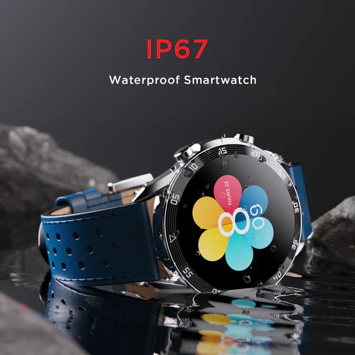 (Open Box) boAt Primia Smart Watch with Bluetooth Calling, AMOLED Display, AI Voice Assistant, HR, SpO2, Stress & Sleep Monitoring,Activity Tracker & Multiple Sports Modes