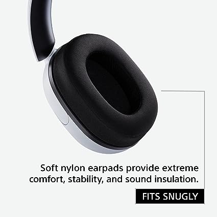 (OPEN BOX)Sony INZONE H3, MDR-G300 Wired Gaming Headset, Over-Ear Headphones with 360 Spatial Sound, USB Wired Over-Ear Professional + USB Connector, flip to Mute mic, App Support & PC Compatible (White)