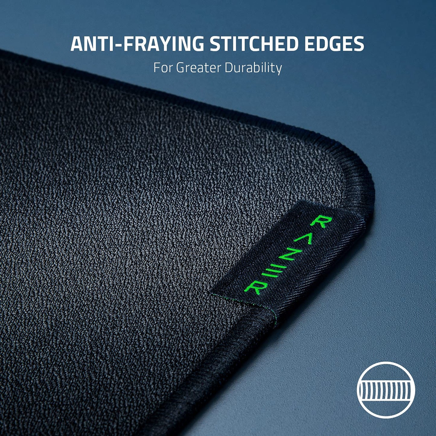 (OPEN BOX)Razer Strider - L Multilayer Synthetic Leather, Foam Padding, Head Cushion, Height Adjustable, Black/Green (RZ02-03810200-R3M1)