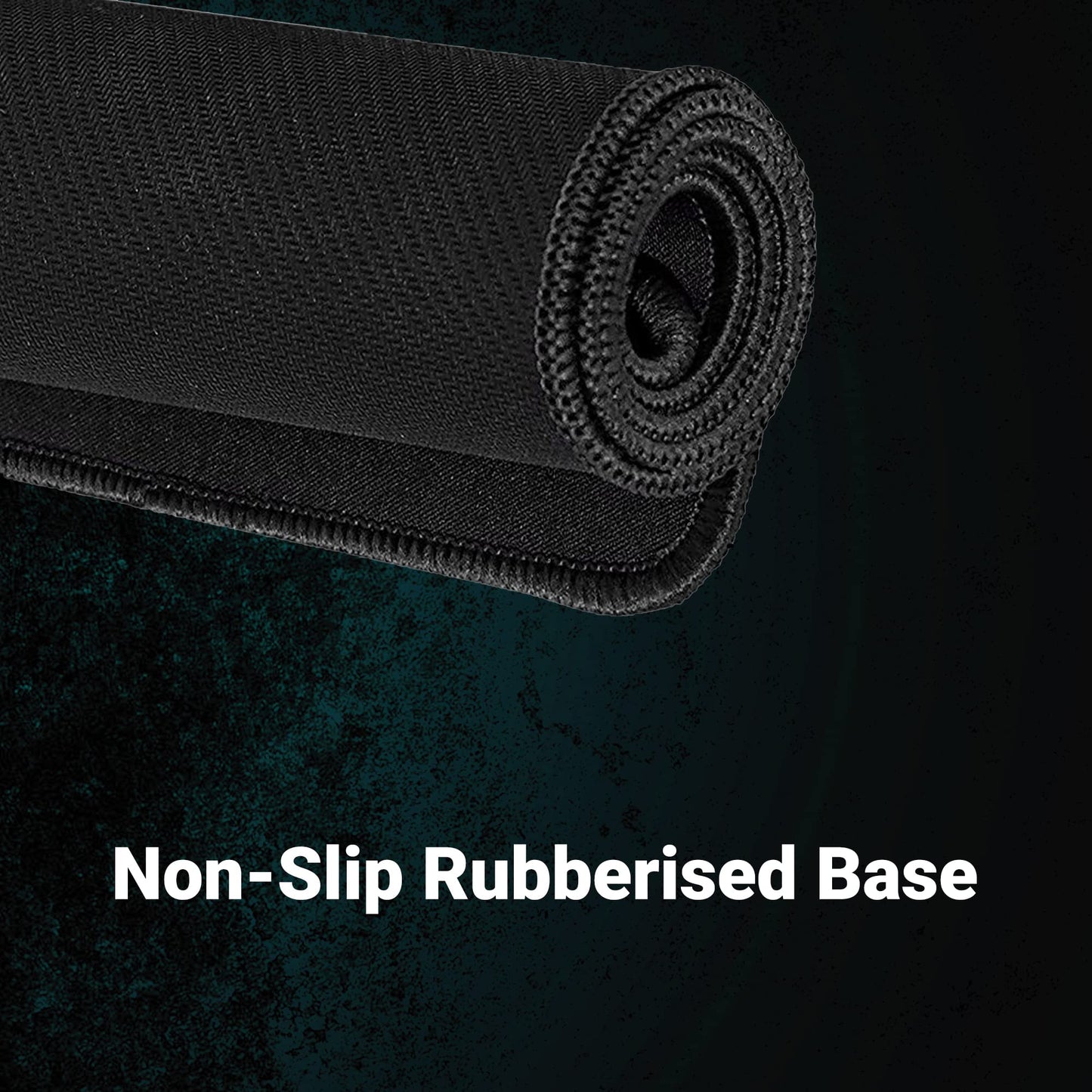 (Open box)Ant Esports MP280S - Speed Gaming Mouse Pad-L- Large with Stitched Edges, Waterproof Non-Slip Base for Gaming & Office – Black