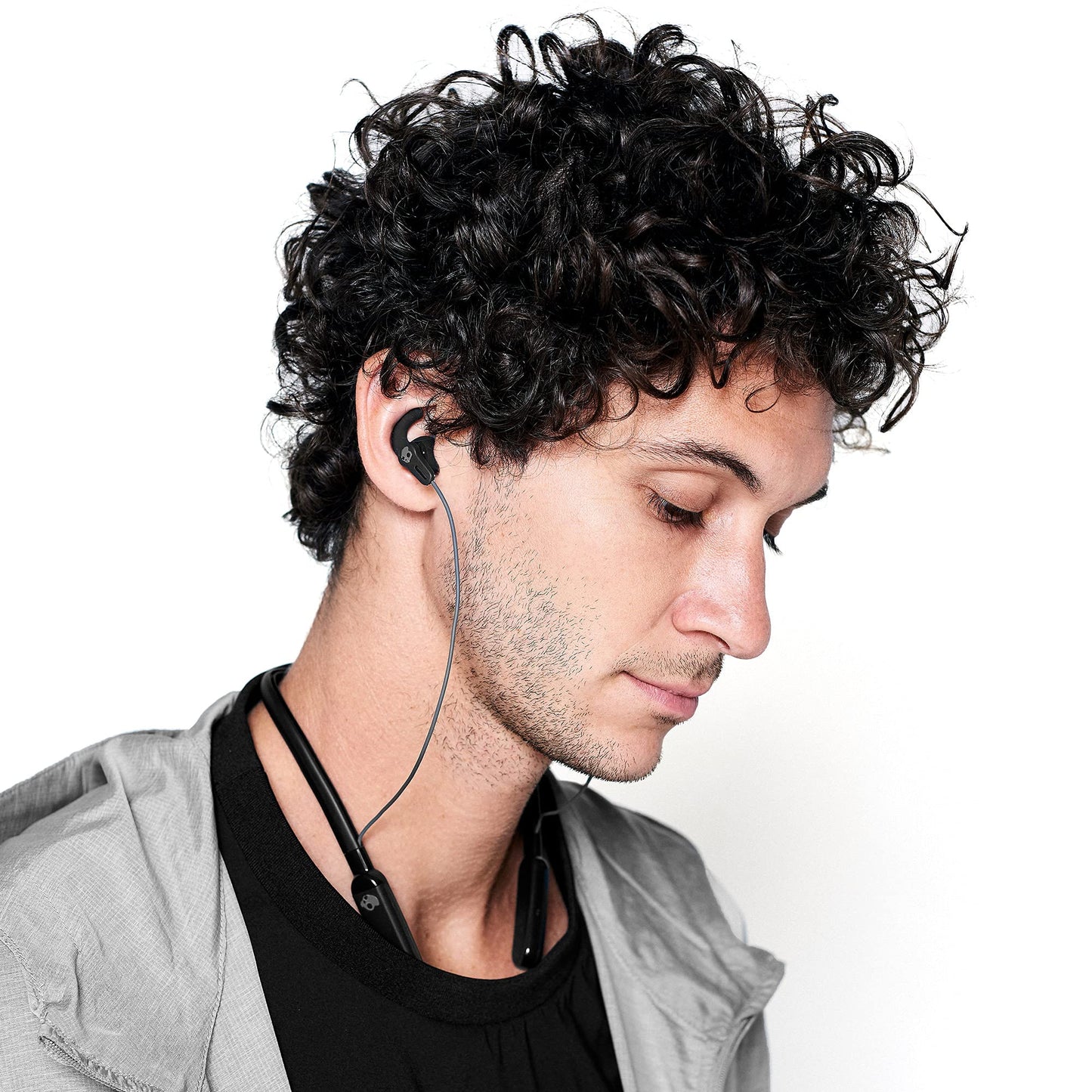 (Open Box) Skullcandy Inkd Plus Active Wireless in-Earphone with Mic (Moab/Red/Black)