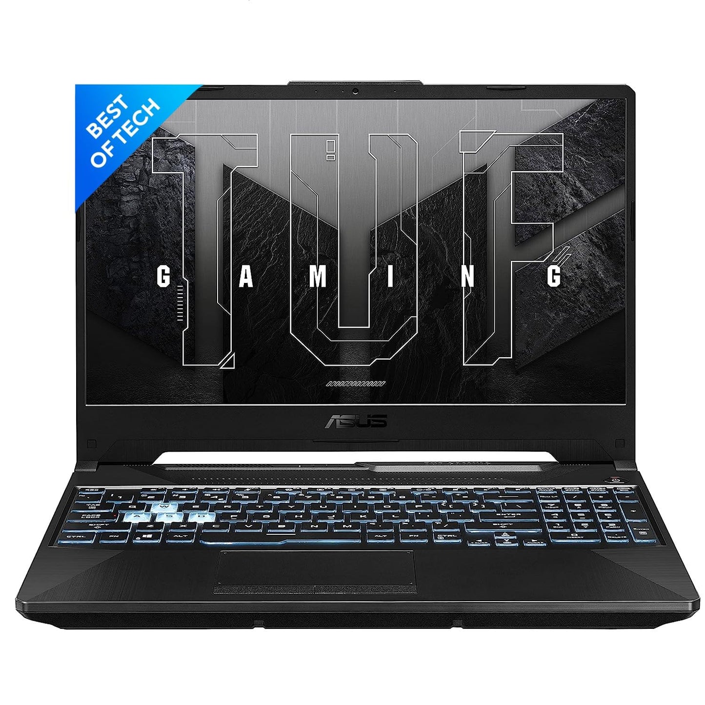(Brand Refurbished) ASUS TUF Gaming A15, 15.6" (39.62 cm) FHD 144Hz, AMD Ryzen 9 5900HX, 6GB RTX 3060, Gaming Laptop (16GB/512GB SSD/90WHrs Battery/Windows 11/Black/2.30 Kg), FA506QM-HN124W