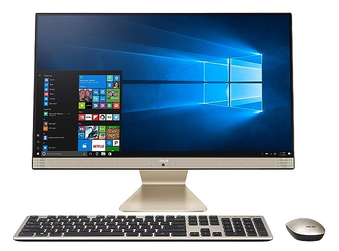 (Brand Refurbished) ASUS AIO V241, 23.8" (60.45 cm) FHD, Intel Core i5 11th Gen, All-in-One Desktop (8GB/1TB HDD + 256GB SSD/Office 2019/Win 10/Integrated Graphics/Wireless Keyboard & Mouse/Black/5.4 Kg) V241EAK-BA012TS