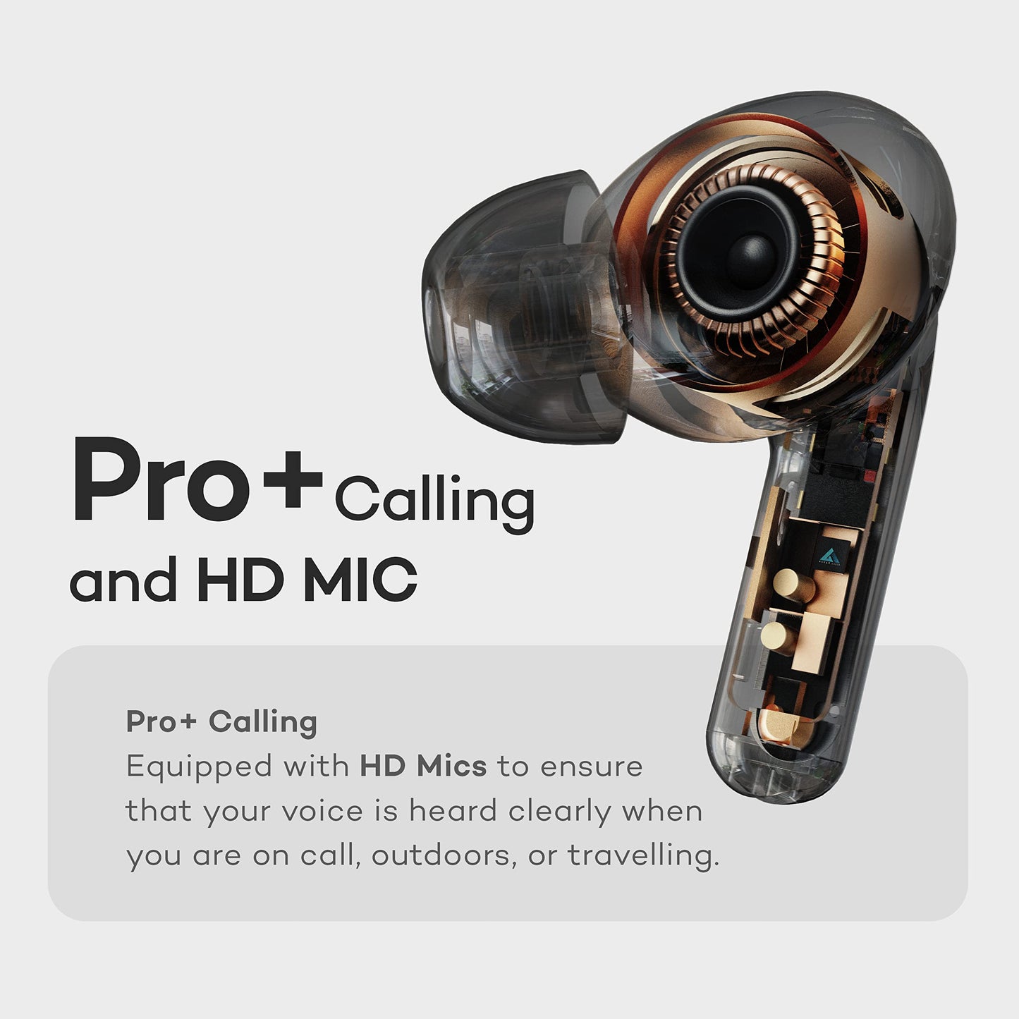 (Open Box) Boult Audio Airbass Propods X Bluetooth Truly Wireless in Ear Earbuds with Mic, 32H Playtime, Fast Charging Type-C, Ipx5 Water Resistant, Touch Controls and Voice Assistant (Black)