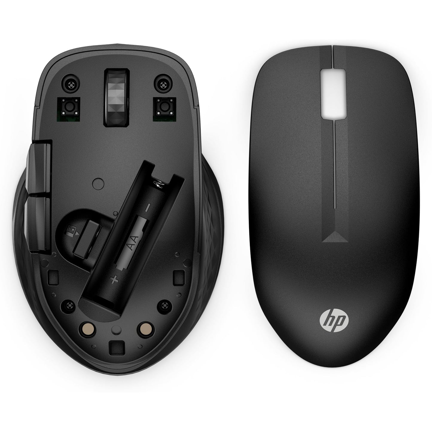 (Open Box) HP 430 Multi-Device Bluetooth Wireless Mouse with 4 Programmable Buttons/ 800 DPI - 4000 DPI/Fast Scrolling/Compatibility to Windows, macOS, Chrome OS/Black, 3 Years Warranty