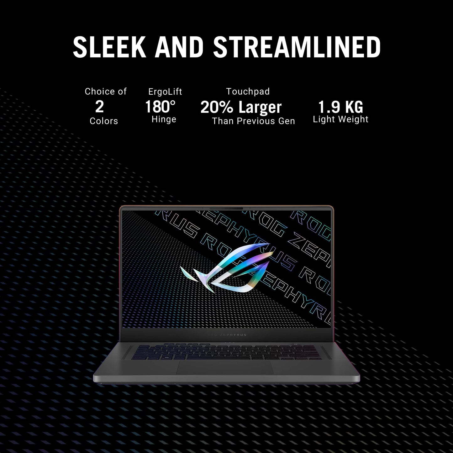 (Brand Refurbished) ASUS ROG Zephyrus G15(2022), 15.6" (39.62 cms) 2K WQHD 240Hz/3ms, AMD Ryzen 9 6900HS, 8GB RTX 3070 Ti, Gaming Laptop (16GB/1TB SSD/90WHrs Battery/Windows 11/Office 2021/White/1.9 Kg), GA503RW-LN066WS