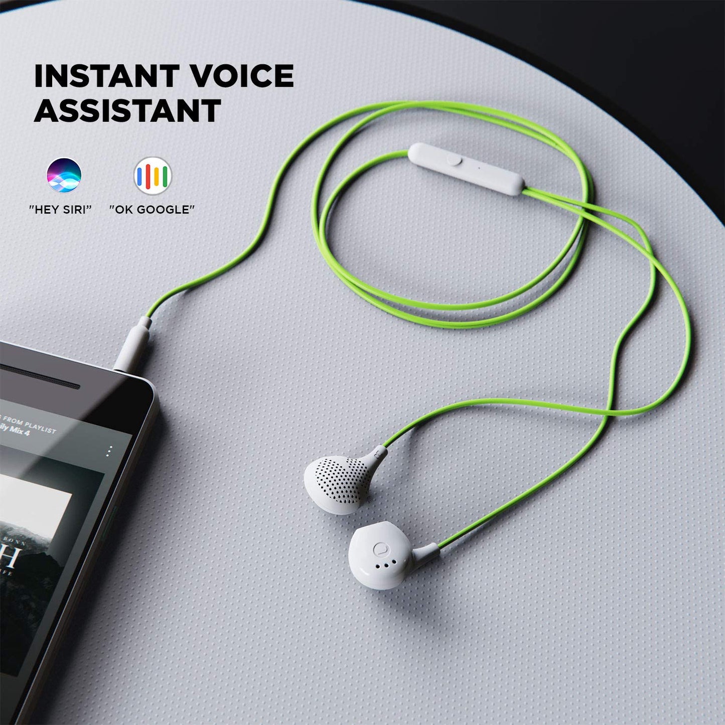 (Open Box) boAt Bassheads 104 in Ear Wired Earphones(Black)