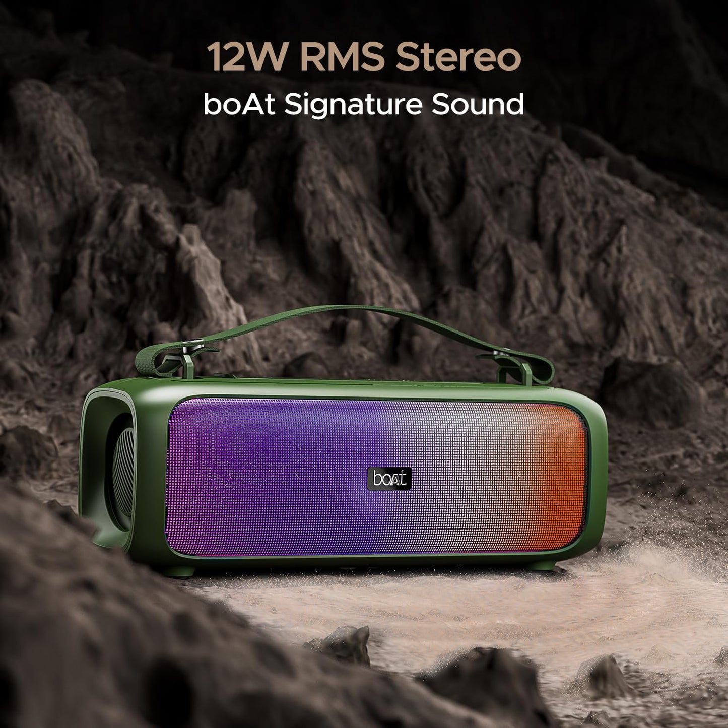 (Open Box) Stone 580 Speaker, Pine Green