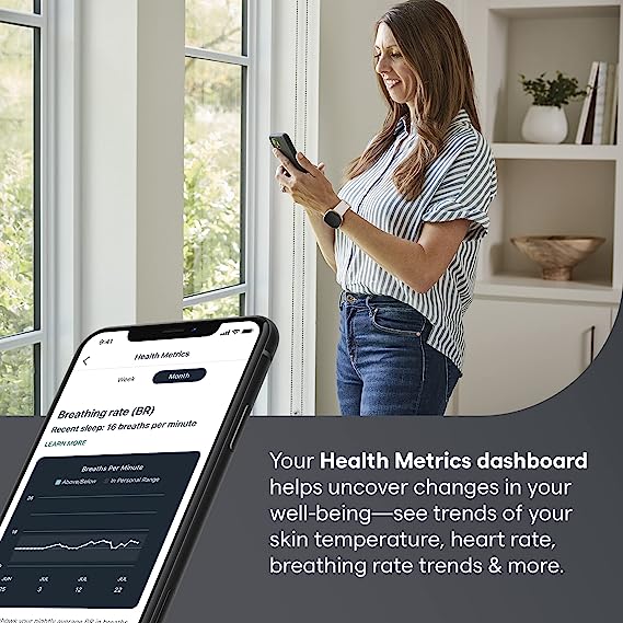 (Open Box) Fitbit Sense Advanced Smartwatch with Tools for Heart Health, Stress Management & Skin Temperature Trends, Alexa Built-in, Carbon/Graphite, One Size S & L Bands