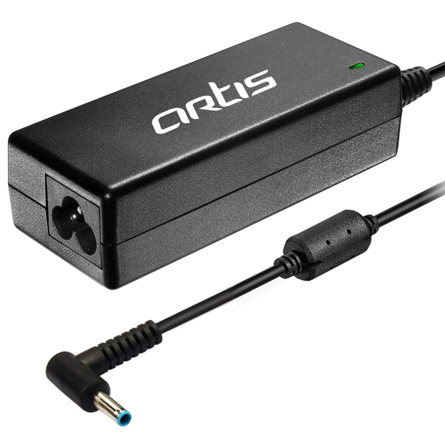 (Open Box) Artis AR0502 65Watt Laptop Charger/Adapter with Power Cord Compatible with HP Laptops (18.5V/3.5A, 65Watt) (Pin Size: 4.5mm x 3.0mm) (BIS Certified)
