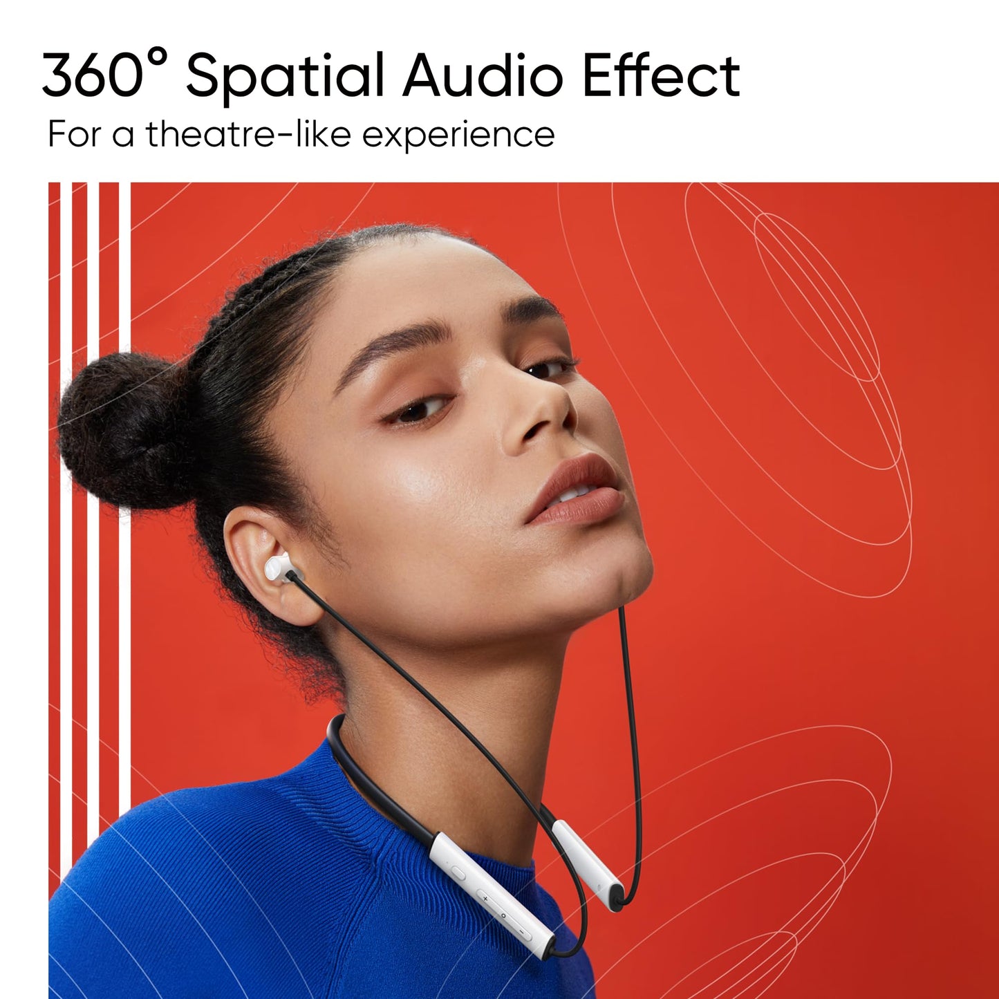 (Open Box) realme Buds Wireless 3 Neo in Ear Bluetooth Neckband with 13.4 Mm Dynamic Bass Boost Driver,Upto 32 Hours Playback,Fast Charge,Ai Enc,45Ms Low Latency,Ip55 Dust&Water Resistannt&Bluetooth V 5.4 Black