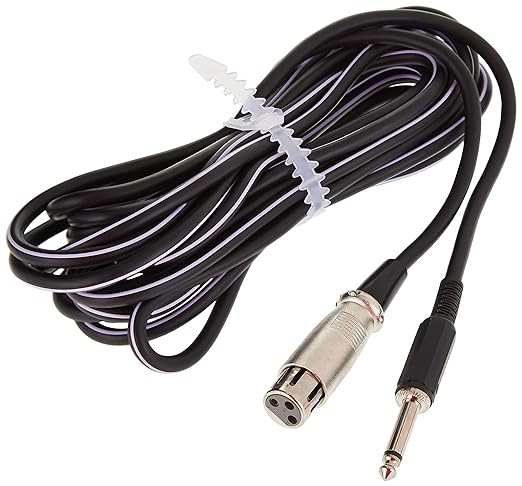 (Open Box) Ahuja AUD-98XLR Unidirectional Dynamic Microphone -Corded Mic