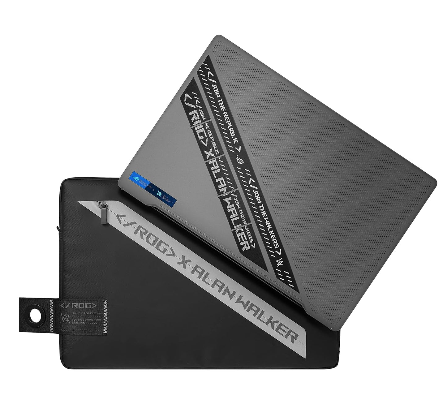 (Brand Refurbished)Asus Rog Zephyrus G14 Alan Walker Edition Amd Ryzen 9 5900Hs 14 Inches Gaming Business Laptop (Wqhd 120Hz, Nvidia Rtx 3050 Ti 4Gb Graphics,16Gb/1Tb Ssd/Office/Windows 10 Home/Gray/Anime Matrix/1.7 Kg)