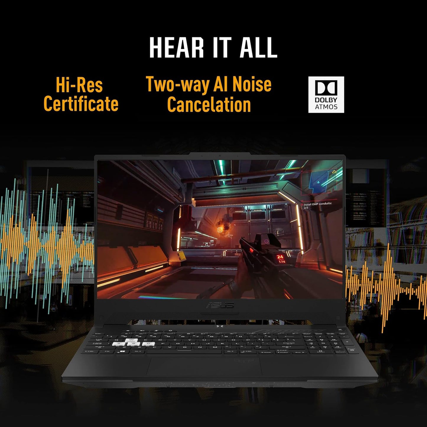 (Brand Refurbished) ASUS TUF Dash F15 Intel Core i7 12th Gen 12650H - (16 GB/1 TB SSD/Windows 11 Home/8 GB Graphics/NVIDIA GeForce RTX 3070) FX517ZR-HQ030WS Gaming Laptop (15.6 inch, Off Black, 2 Kg, With MS Office)
