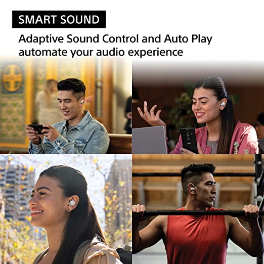 (Open Box) Sony LinkBuds S WF-LS900N Truly Wireless Noise Cancellation Earbuds Hi-Res Audio and 360 Reality Audio with Multipoint, Spotify Tap & Crystal Clear Calling Ultralight Weight Battery 20Hrs IPX4-Black