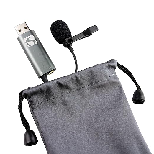 (Open Box) Industry Standard Sound ISSLM420H Lavalier Microphone (Black)