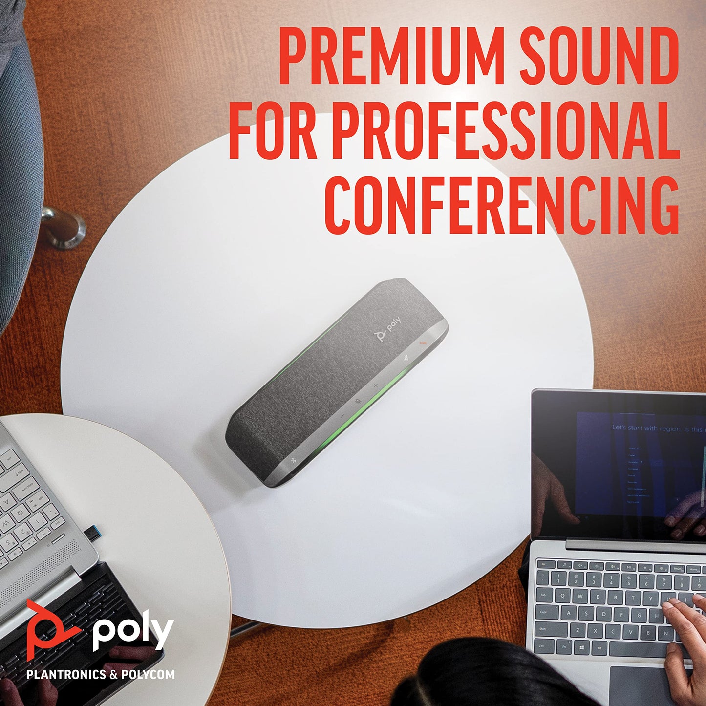 (Open Box)Poly Sync 40 Microsoft Teams USB-A, USB-C & Bluetooth Smart Speakerphone 216875-01
