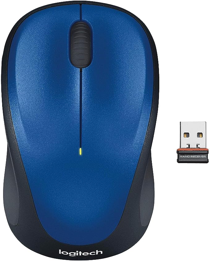 (Open Box) Logitech M235 Wireless Mouse, 1000 DPI Optical Tracking, 12 Month Life Battery, Compatible with Windows, Mac, Chromebook/PC/Laptop