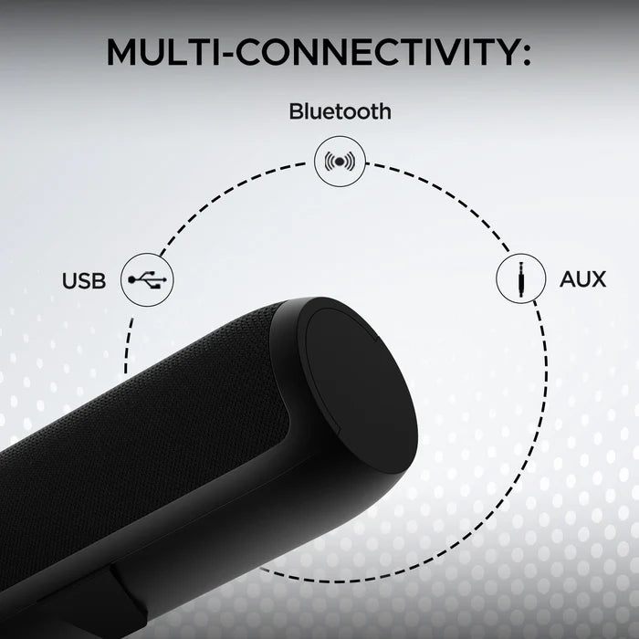(Open box) Aavante Bar 610 Soundbar,Charcoal Black