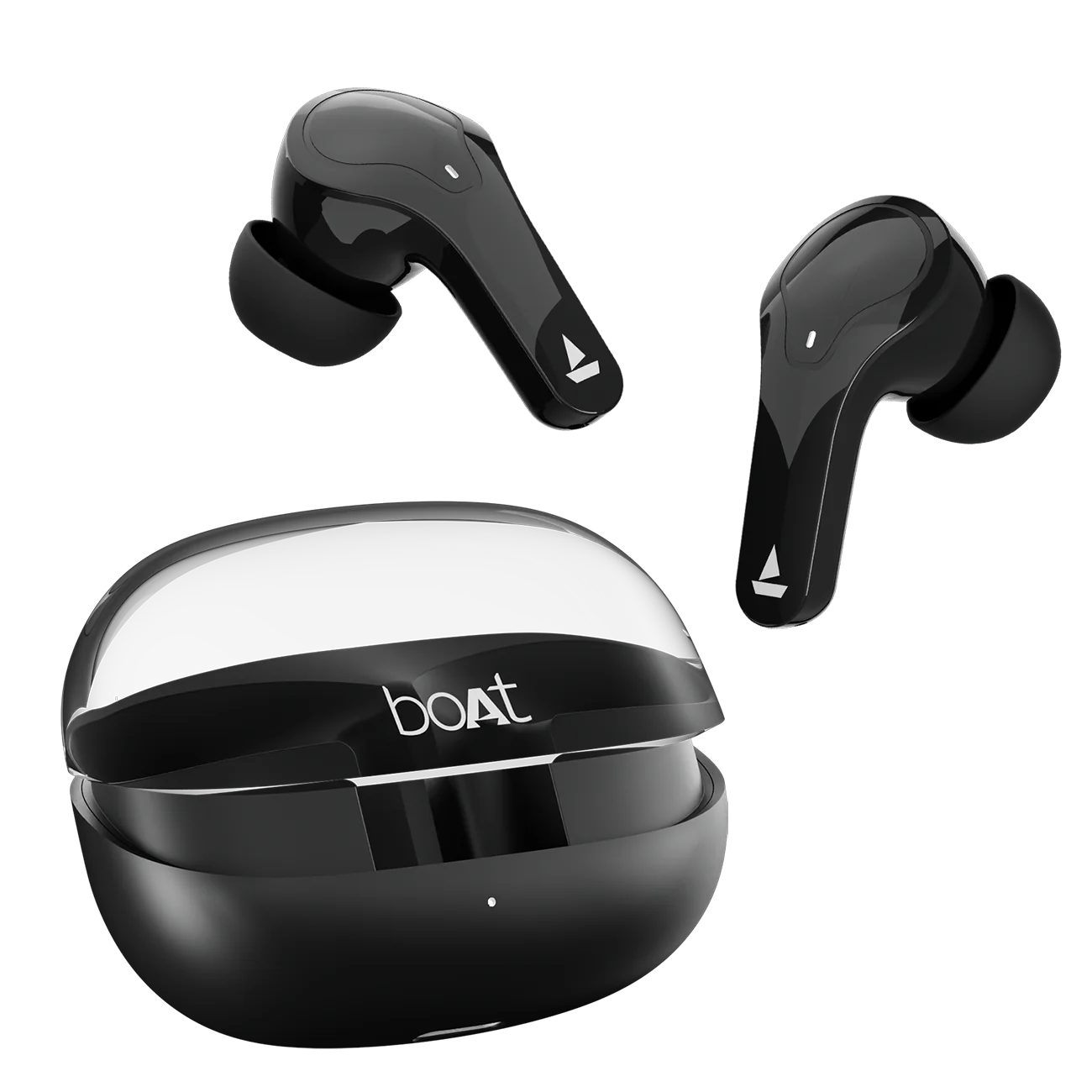 (Open box) boAt Airdopes 311 Pro w/ 50 HRS Playback, ASAP Charge & Dual Mics ENx Technology Bluetooth (Active Black, True Wireless)