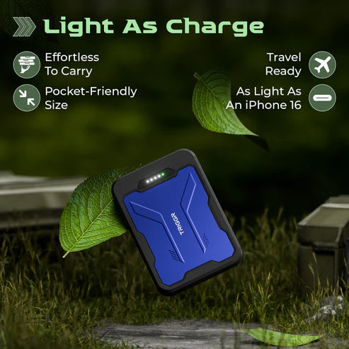 (Open Box) TRIGGR 10000 mAh 22.5 W Pocket Size Power Bank