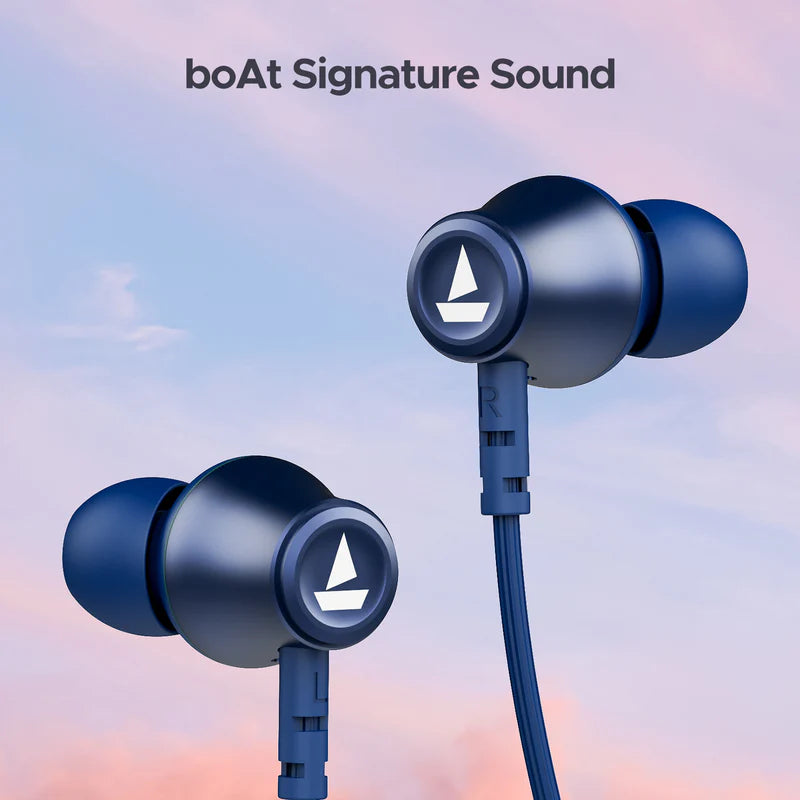 (WB) Rockerz 245v2 PRO Earphones, Navy Blue
