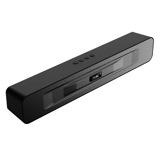 (Without Box) BoAt Aavante Bar 500 Bluetooth Soundbar, Black