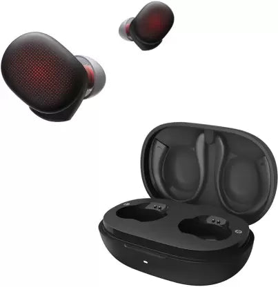 Open Box AMAZFIT PowerBuds Bluetooth Headset black red FABGIZMOZ