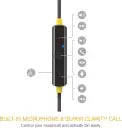 (Open Box) TCL ACTV100 Bluetooth (Monza Black, In the Ear)