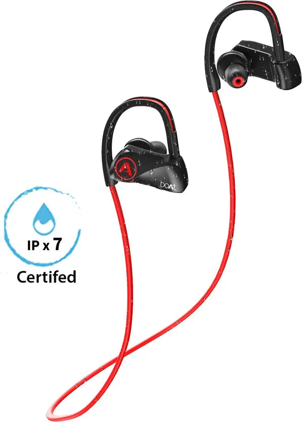 (Open Box) Rockerz 262 Sports Earphone,Raging Red