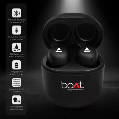 (Without Box) BoAt Airdopes 383 True Wireless Bluetooth Headset