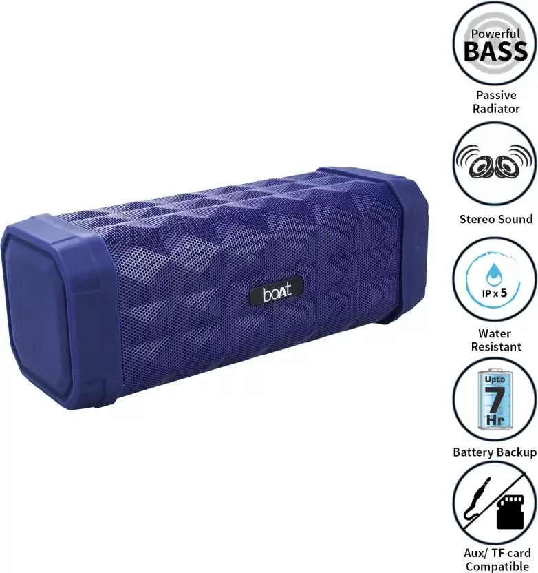 (Without Box) boAt Stone 650 10 W Bluetooth Speaker