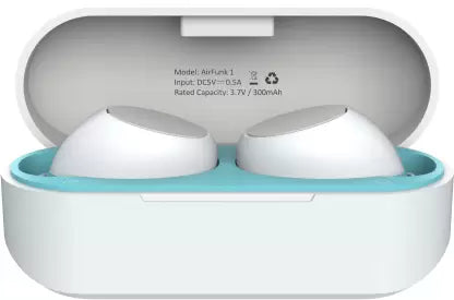 (Open Box) Micromax AirFunk 1 Bluetooth Headset (White, True Wireless)