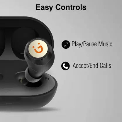 (Open Box) GIONEE Feather Pods Splash Proof Ultra-light True wireless Stereo Ear Buds Bluetooth Headset