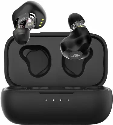 (Open Box) CrossBeats CB-EVOLVE Bluetooth & Wired without Mic Headset  (Black, True Wireless)