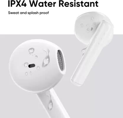 (Open Box) DIZO Buds P with Fast Charge, 40HPlaytime & 13mm Driver (by realme TechLife) Bluetooth Headset