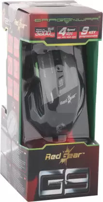 (Open Box) DRAGON WAR ELE-G9 Dragon war Thor Wired Gaming Mouse