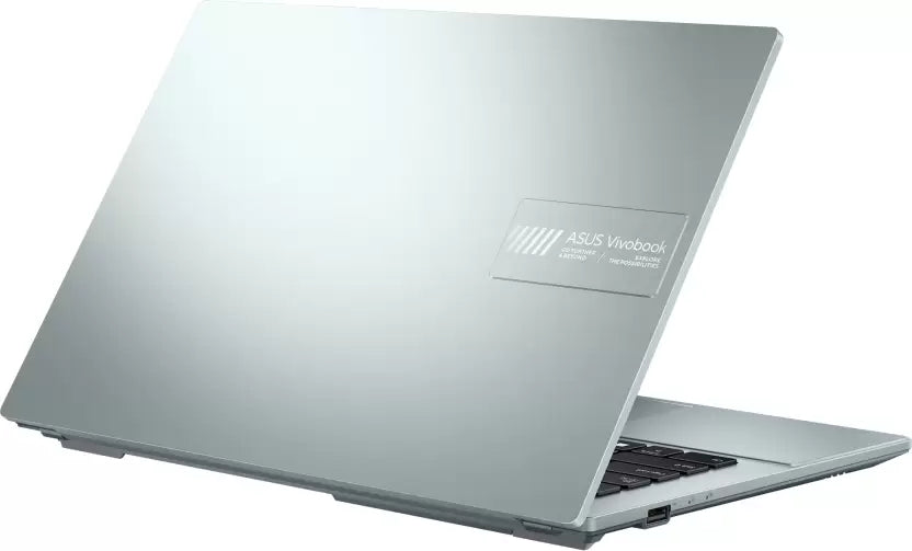 (Brand Refurbished) ASUS Vivobook Go 14 AMD Ryzen 5 Quad Core 7520U - (8 GB/512 GB SSD/Windows 11 Home) E1404FA-NK523WS Thin and Light Laptop (14 Inch, Green Grey, 1.38 Kg, With MS Office)
