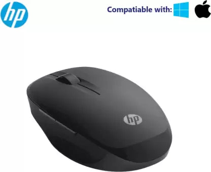 (Open Box) HP Dual Mode (6CR71AA) Wireless Optical Mouse  (2.4GHz Wireless, Black)