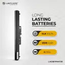 (Open Box) LAPCARE Battery for HP Pavilion Ultrabook 14 15 Series,Pavilion Sleekbook 14 15 Series 4 Cell Laptop Battery
