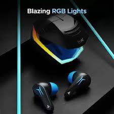 (Open Box)boAt Immortal 128 with Beast Mode, RGB LEDs & 40 Hours Playback Gaming Bluetooth (Black Sabre, True Wireless)