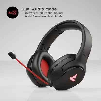 (Without Box) boAt Immortal IM1300 Bluetooth Gaming Headset
