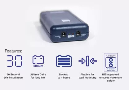 (Open Box) LUMINOUS LMU1202 Power Backup for Router