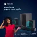 (Open Box) MOTOROLA AmphisoundX with HDMI Arc 80 W Bluetooth Home Theatre  (Black, 5.1 Channel)