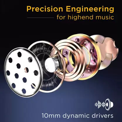 (Open Box) Intex MUSIQUE POWER with 24 hour playtime Bluetooth Headset