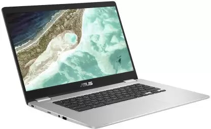 (Brand Refurbished) ASUS Chromebook Celeron Dual Core N3350 - (4 GB/64 GB EMMC Storage/Chrome OS) C523NA-BR0300| C523NA-BR0476 Chromebook (15.6 inch, Silver, 1.43 Kg)