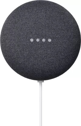 (Open Box) Google Nest Mini (2nd Gen) with Google Assistant with Google Assistant Smart Speaker (Charcoal)