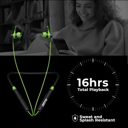 (Without Box) DEFY CrestX with 16 Hours Playtime and Low Latency Bluetooth Headset