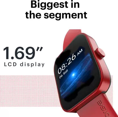 (Open Box) Noise ColorFit Caliber Smart Watch with 15-day battery, 1.69" display, 60 Sports Modes Smartwatch